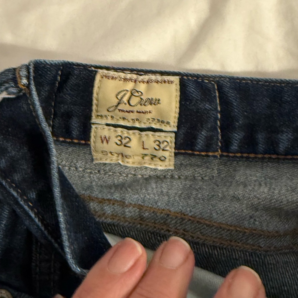 J Crew Men’s Jeans style 770